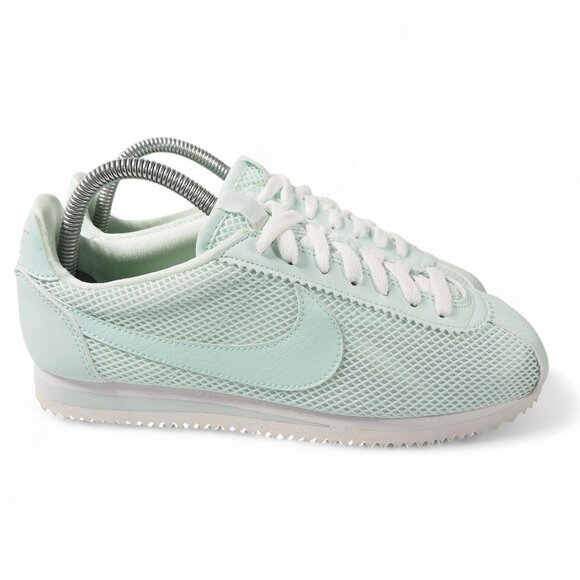 Nike Cortez Premium Retro "Mint Green" Sneakers Women's 8.5 Mesh 905614-301 - Picture 4 of 11